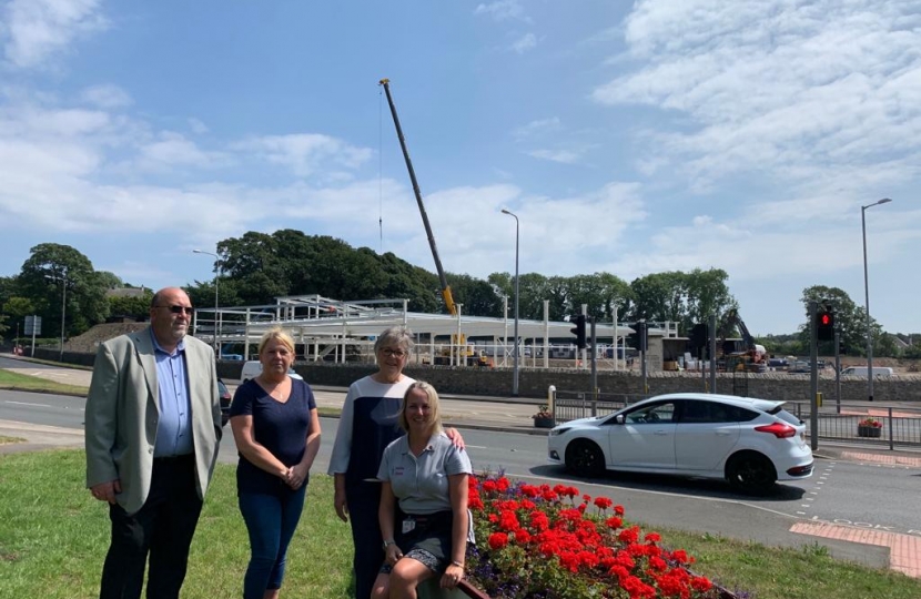 Ulverston and Furness Conservative members (L-R) ; Cllr. Andrew Butcher, Cllr. Amanda Rigg, Cllr. Janette Jenkinson and Maf Haddow.