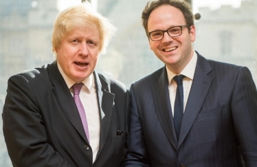 Simon Fell with Rt. Hon. Boris Johnson MP, leader of the Conservative Party